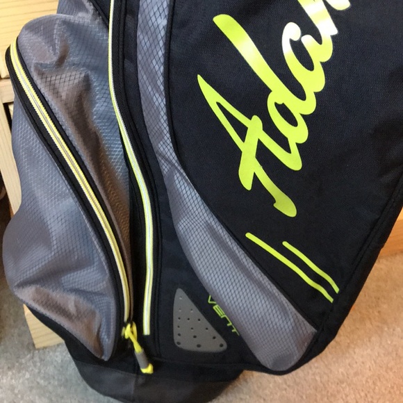 Adams Golf CA 1402 Sunday Bag (Black/Grey, 6.5" 2-way top) Golf - Picture 6 of 12